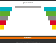 Tablet Screenshot of google-tm.com